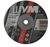 Диск отрезной ШУМ  230х2,0х22,23 УПАК.25 шт (круги применяются для резки твердых металлов, сплавов, 