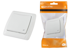 Розетка с крышкой 2П+З 16А 250В белая "Онега" TDM SQ1805-0019