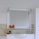 Зеркало 105ф Монарх с/с 2 двери (полка)