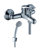 B35-31 Смеситель одноручный (35мм) для ванны, с коротким изливом, хром B35-31