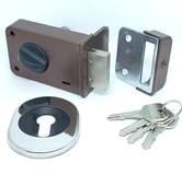 Замок накладной VETTORE 3H-МС-114-6 МР( порошковый )