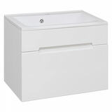 Тумба / 1 ящ /подвесная/белый/раковина Прима(65см)Оливия/Blumarin