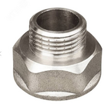 Переходник НИКЕЛИРОВАННЫЙ VALFEX  ВР 1/2" - НР 3/8" (350/10)