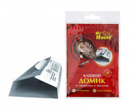 домик клеевой от насекомых и грызунов 1шт (КЛЕЕВОЙ КАПКАН МЫШИНАЯ СМЕРТЬ)