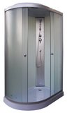 Душевая кабина ECO-6 R White 1200*800*2150, средний поддон 25см