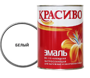Эмаль ПФ-115 Красиво Белая / 20 кг /