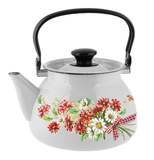 к чайник 3,5л сфер. белая Астры/4