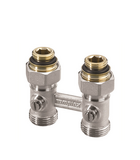 Комплект для подлкючения радиатора НИЖ ПОДКЛ 3/4*1/2 ПРЯМОЙ МТB127