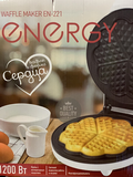 Вафельница ENERGY EN-221 белая 1200Вт