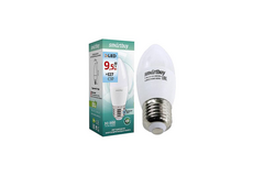 Светодиодная (LED) Лампа Smartbuy-C37-9,5W/4000 (SBL-C37-9_5-40K-E27)