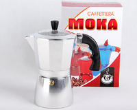 кофеварка гейзерная на 6 чаш. 10х15,5см 953329/1