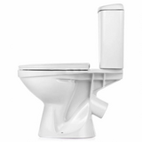 IDOL унитаз-компакт напольный,косой вып.,нижн.подкл.,сиденье полипропилен 1903300U