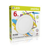 Встраиваемый (LED) светильник DL Smartbuy-6w/6500K/IP20 (SBL-DL-6-65K)