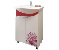 55 Тумба "Spring 55 №3" (ум.Элеганс 55) Красный