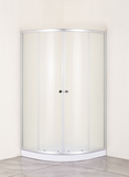 ДУ EvaGold F801S (80*80, низк под., рифл. стек., хром матовый проф 2к.)