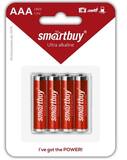 Батарейка алкалиновая Smartbuy MAXX LR03/4B (48/480)  (SBBM-3A04B)