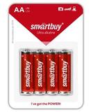 Батарейка алкалиновая Smartbuy MAXX LR6/4B (48/480) (SBBM-2A04B)