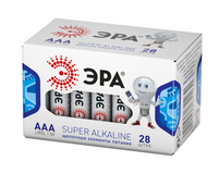 Батарейки ЭРА LR03 box AAA 28шт/уп