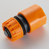 1/2" Соединитель с аквастопом быстросъемный, пластиковый корпус ППГ 000021А