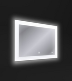 Зеркало LED 030 design 80x60 с подсветкой с антизапотеванием прямоугольное KN-LU-LED030*80-d-Os