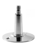 Держатель для п/с  без кольца кругл. 1 отв. хром Luxon