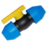 ПЭ кран шаровый 25 AS (уп 20/120шт)