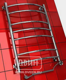 Полотенцесушитель ДВИН L Electro 70/50 (1"-½" К эл ТЭН слева Полированный) 63575009