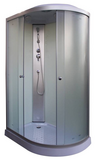Душевая кабина ECO-6 L White 1200*800*2150, средний поддон 25см