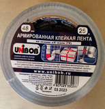 29836 Клейкая лента армированная UNIBOB 48мм х 25м (инд.упаковка 4607025330288)