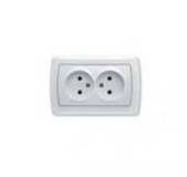 Розетка 2-я з/к VI-KO CARMEN бел.