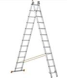 Двухсекционная алюминиевая лестница SARAYLI 2х12 4212 Высота 3300/5740 (ГОСТ)