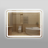 3480806ск Зеркало 80х60см 348ск с LED подсветкой 9,6 Вт/м; с сенсорным выключателем