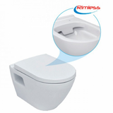 RA0520RW2 Подвесной унитаз Round ARC + cиденье Sofyclose