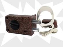 Замок накладной VETTORE 3H-2 MP( порошковый )