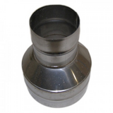 Оголовок-переход Ø 115х200, Н+Н, 1.0мм/0.5мм, (К)