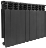 Радиатор биметаллический KONNER 80/500 Bimetal ЧЕРНЫЙ (уп 8 секций)