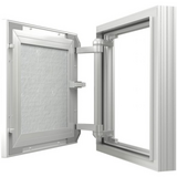 D4040 ceramo optimum,Нажимной люк под плитку на износостойчивой петле 400*400