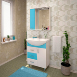 65 Тумба "Лагуна-65" Голубая (ум Erica 65)