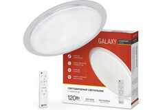 Светильник светодиодный COMFORT GALAXY 120Вт 230В 3000-6500K 9600Лм 600x85 мм с пультом ДУ IN HOME