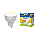 LED-JCDR-5W/NW/GU5.3/S лампа диодн, матов рассеив., ц/с бел. Volpe Optima