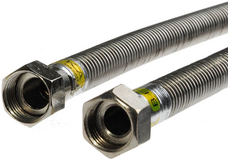 0,3м 1/2" ГГTuboflex шланг газовый МЕТАЛЛ.