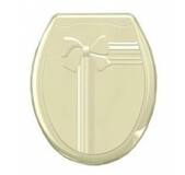 сиденье для унитаза жесткое Лебедь гол.1/10