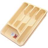 лоток д/столовых приборов малый 26*33см(бежевый)/36