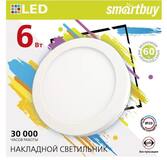 Накладной (LED) свет-к Round SDL Smartbuy-6w/4000K/IP20 (SBL-RSDL-6-4K) 105мм