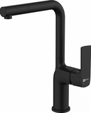LM7205BL Смеситель для кухни с высоким поворотным изливом, высота 303 мм, черный (Чехия)