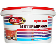 Краска ВД  ЭММИКС Интерьерная белый / 3 кг /