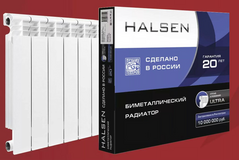 Радиатор биметаллический Halsen BS 500/80/10