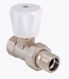 VT.008.LN.04 Клапан ручной VALTEC (компактный), для радиатора,прямой 1/2"