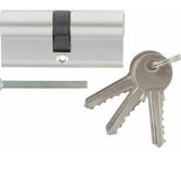 Цилиндровый механизм "Фабрика замков" 70 мм, ключ-ключ, хром (УТ-00000555)