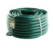 Шланг поливочный Д=3/4" (25м) непрозр черно-зел Военный 3-х слойн